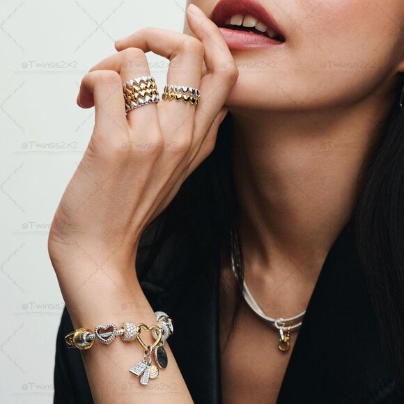 Pandora Friendship Triple Dangle Charm - Picture 6 of 6